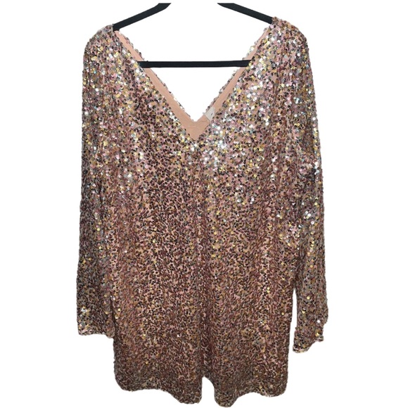 Flawless Dresses & Skirts - Flawless Multicolor Sequin Dress NWT